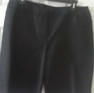 Black Bermuda dress shorts